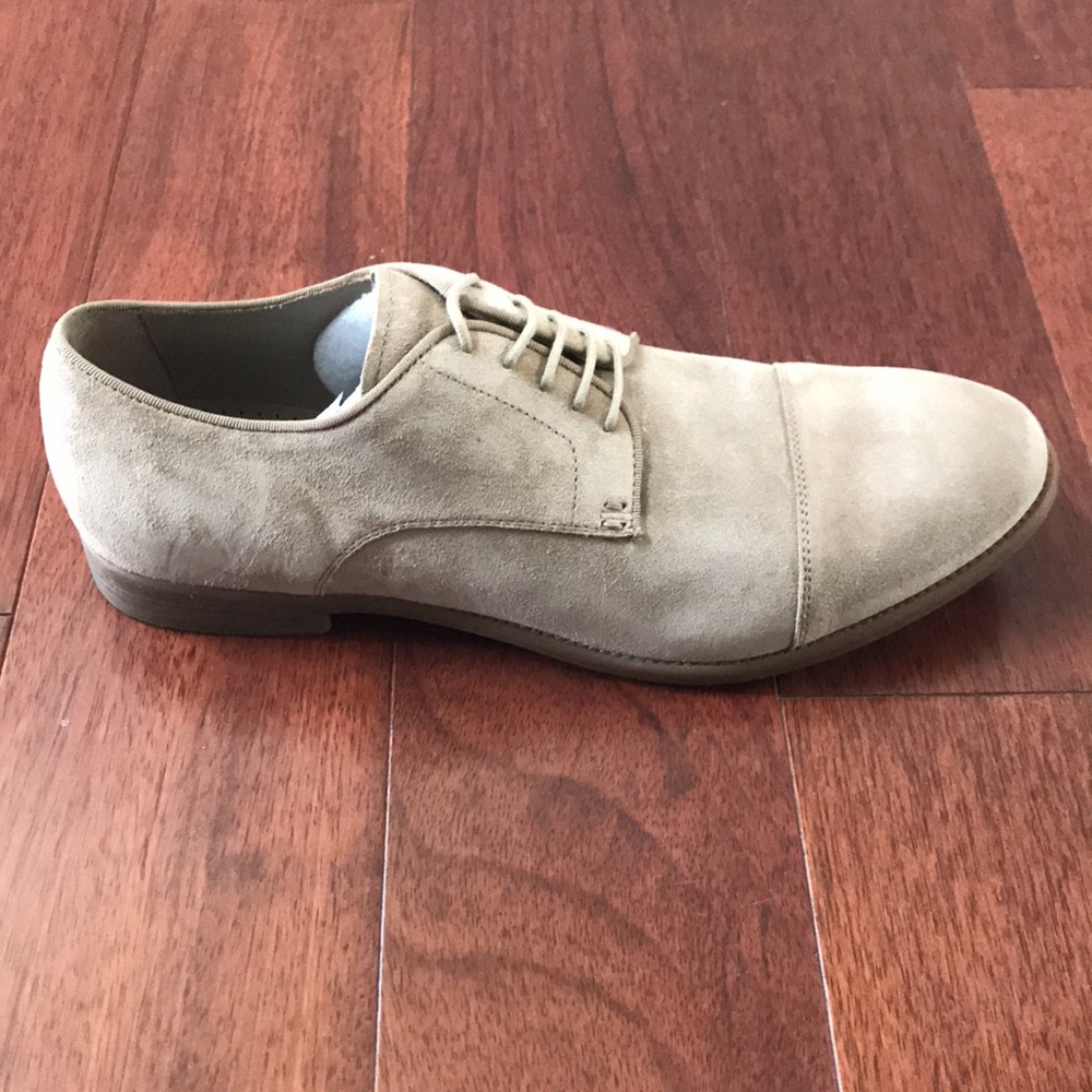 Moral Code Percy Sand Suede dress shoes